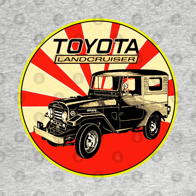 Toyota Land Cruiser by Midcenturydave